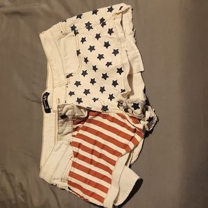 American flag shorts